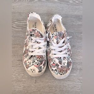 Dog Print Sneakers